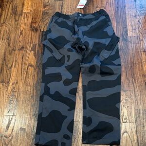 Jordan Black and Gray Cargo Pants